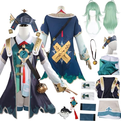 Tjlmomo HuoHuo Cosplay Uniform Kostüm Anime Honkai Star Rail Cosplay Outfits mit Mantel Rock Verkleidung Anzug Halloween Karneval Party Kleidung Zubehör Komplettset für Mädchen Tjlmomo HuoHuo Cosplay Uniform Kostüm Anime Honkai Star Rail Cosplay Outfits mit Mantel Rock Verkleidung Anzug Halloween Karneval Party Kleidung Zubehör Komplettset für Mädchen von Tjlmomo
