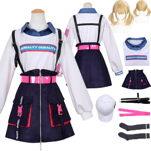 Tjlmomo Kohane Azusawa Cosplay Kostüm Outfits Anime Project Sekai Colourful Stage Cosplay Kohane Azusawa Uniform Kleidung Anzug Halloween Karneval Party Komplettset mit Perücke Hut für Frauen Tjlmomo Kohane Azusawa Cosplay Kostüm Outfits Anime Project Sekai Colourful Stage Cosplay Kohane Azusawa Uniform Kleidung Anzug Halloween Karneval Party Komplettset mit Perücke Hut für Frauen von Tjlmomo