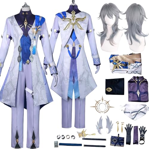 Tjlmomo Sunday Cosplay Uniform Kostüm Anime Honkai Star Rail Cosplay Outfits mit Hose Rock Verkleidung Anzug Halloween Karneval Party Kleidung Zubehör Komplettset für Mädchen Tjlmomo Sunday Cosplay Uniform Kostüm Anime Honkai Star Rail Cosplay Outfits mit Hose Rock Verkleidung Anzug Halloween Karneval Party Kleidung Zubehör Komplettset für Mädchen von Tjlmomo
