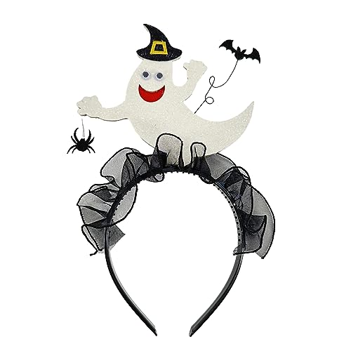 Haarreif für Erwachsene und Kinder, Cartoon-Geisterform, für Damen, Spa, Make-up, Halloween, Fotografieren, Weihnachten, Party, Kopfschmuck, Cosplay, Stirnbänder für Frauen, gespenstische Form von Tkidplw