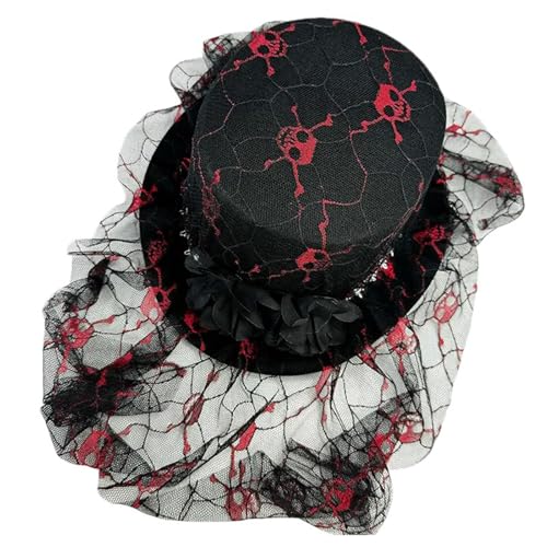 Tkidplw Halloween Magican Hat Vampire Costume Wizard Stage Performances For Halloween Costume Parties Ladies Fashionable Hat von Tkidplw