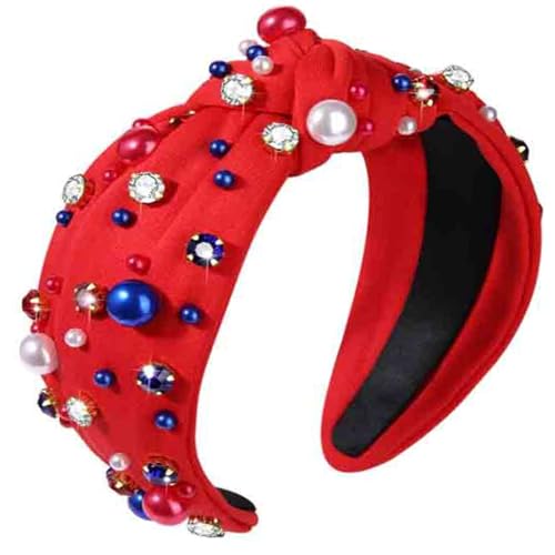 Tkidplw Luxuriöse Blingbling Stirnbänder Auffällige Kopfbedeckung Weihnachten Party Foto Requisiten Frauen Kopfbedeckung Cosplay Zubehör Damen Mode Stirnbänder für formelle Anlässe von Tkidplw