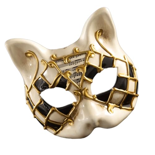 Tkidplw Maskerade Gesichtsbedeckung für Damen und Herren, Cosplay, Tier-Gesichtsabdeckung, Halloween, Verkleidung, Augenmaske, Maskerade, Kostüm, Zubehör, Weihnachten von Tkidplw