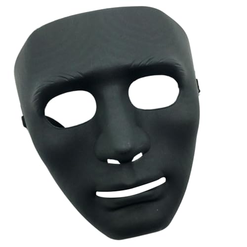 Tkidplw Maskerade Gesichtsbedeckung für Damen und Herren, Karneval, Halloween, Cosplay, komplettes Maskerade, Rollenspiel, Requisiten von Tkidplw