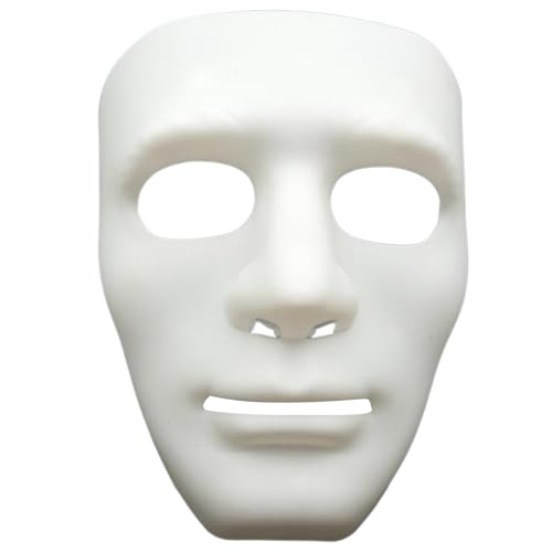 Tkidplw Maskerade Gesichtsbedeckung für Damen und Herren, Karneval, Halloween, Cosplay, komplettes Maskerade, Rollenspiel, Requisiten von Tkidplw