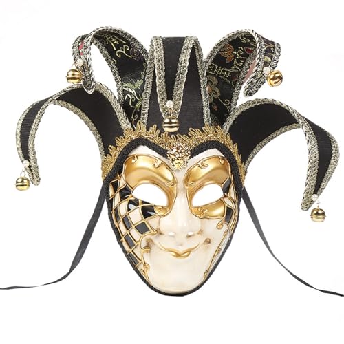 Tkidplw Maskerade Vollgesichtsabdeckung, Kostümzubehör für Damen und Herren, Halloween, Karneval, Partys, Rollenspiele von Tkidplw