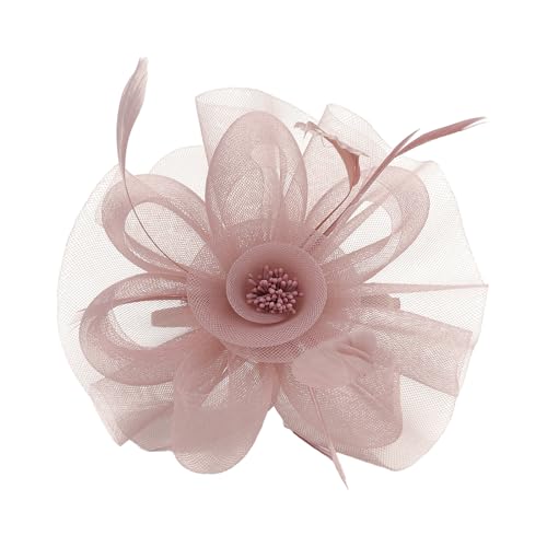 Tkidplw Schöne Haarspange in Federgarn-Hut-Form für Mädchen, Abschlussball, Haarspangen, Teenager, Erwachsene, Bankett, Pferdeschwanz, Anstecknadel, Karneval, Kopfschmuck, mehrfarbig, Kopfschmuck Tkidplw Schöne Haarspange in Federgarn-Hut-Form für Mädchen, Abschlussball, Haarspangen, Teenager, Erwachsene, Bankett, Pferdeschwanz, Anstecknadel, Karneval, Kopfschmuck, mehrfarbig, Kopfschmuck von Tkidplw