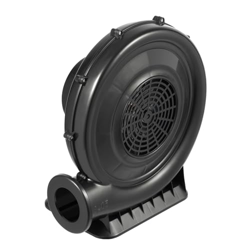 Gebläse für Aufblasbar, 370W Elektrisches Hochdruckgebläse für Hüpfburgen, Geschwindigkeit 2800r/min, Mac. Luftmenge 340m³/h, Tragbares Aufblasbares Gebläse für Wasserrutsche von TkkMivcOC