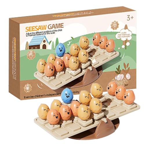 Tktouci Balancierspiele Für Kinder, Wippe Stapelspiel, Mit Hühner Design Puzzle Aktivität Sinnesförderndes Lernspielzeug für Kleinkinder Geburtstag Spielplatz Kindergarten Klassenzimmer Tktouci Balancierspiele Für Kinder, Wippe Stapelspiel, Mit Hühner Design Puzzle Aktivität Sinnesförderndes Lernspielzeug für Kleinkinder Geburtstag Spielplatz Kindergarten Klassenzimmer von Tktouci