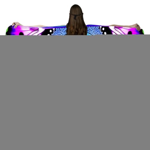 Tktouci Falterflügel Für Erwachsene | Stilvolle Schmetterlingscape Für Cosplay | Frauen Umhang Für Rollenspiel Bühne Karneval Fasching Verkleidungsparty Tktouci Falterflügel Für Erwachsene | Stilvolle Schmetterlingscape Für Cosplay | Frauen Umhang Für Rollenspiel Bühne Karneval Fasching Verkleidungsparty von Tktouci