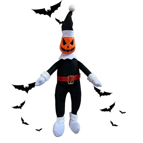 Tktouci Halloween Puppen - Kürbis Clown Kuschelpuppe - Weiche Kuschelkissen Deko Für Kinder Mädchen Geburtstagsfeier von Tktouci