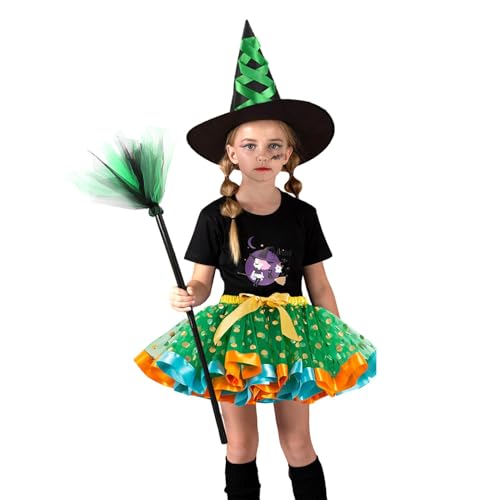 Tktouci Hexenrock kurz | Kostüm Dress Up 3 Stück,Hexenrock für Frauen Halloween, Halloween-Kostümrock, Mädchenkostüme und Accessoires für Prinzessin Tktouci Hexenrock kurz | Kostüm Dress Up 3 Stück,Hexenrock für Frauen Halloween, Halloween-Kostümrock, Mädchenkostüme und Accessoires für Prinzessin von Tktouci
