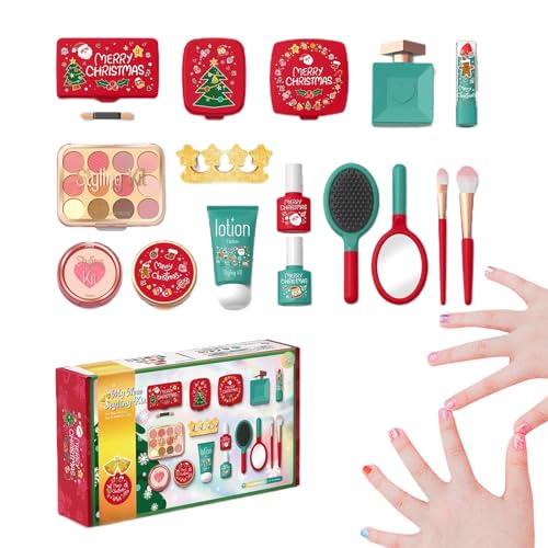 Tktouci Kinder Schminke Set - Kinderschmink Set Zum Spielen - Kinder Make Up Spielzeug Für Familie Töchter Nichten Enkelinnen Tktouci Kinder Schminke Set - Kinderschmink Set Zum Spielen - Kinder Make Up Spielzeug Für Familie Töchter Nichten Enkelinnen von Tktouci