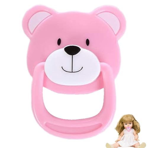 Tktouci Magnetischer Schnuller für wiedergeborene Puppen | Reborn Doll Magnetischer Schnuller,Spielzeugpuppen-Schnuller, Babypuppenzubehör, Schnuller, Schnuller, bärenförmiger Puppenschnuller, Tktouci Magnetischer Schnuller für wiedergeborene Puppen | Reborn Doll Magnetischer Schnuller,Spielzeugpuppen-Schnuller, Babypuppenzubehör, Schnuller, Schnuller, bärenförmiger Puppenschnuller, von Tktouci