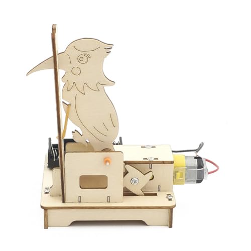 Tlily DIY Specht Zusammenbau Modell Wissenschaft Experimentelles Werkzeugset STEM Kit zum Lernen von Holzpuzzle von Tlily