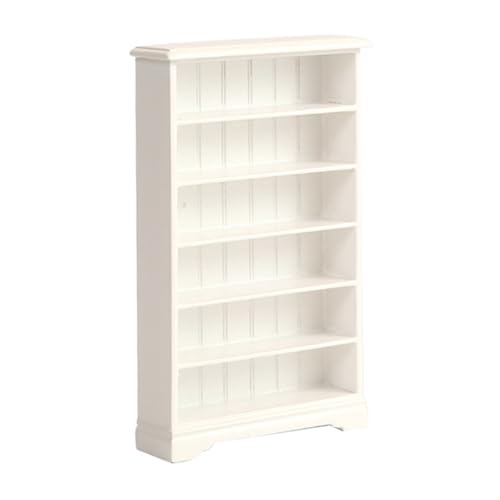 6 Ebenen Miniaturbuchregalmodell Für 1:12 Skala Dollhouses Decors Kleine Holzbuchregal Display Rackmöbel Ornament von Tmboryuu