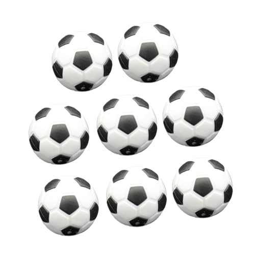 8pcs Table Football Soccer Ersatzkugeln Offizielles Tabletop Spiel Offizielle Kleine Fußballfußball Fußballbälle von Tmboryuu