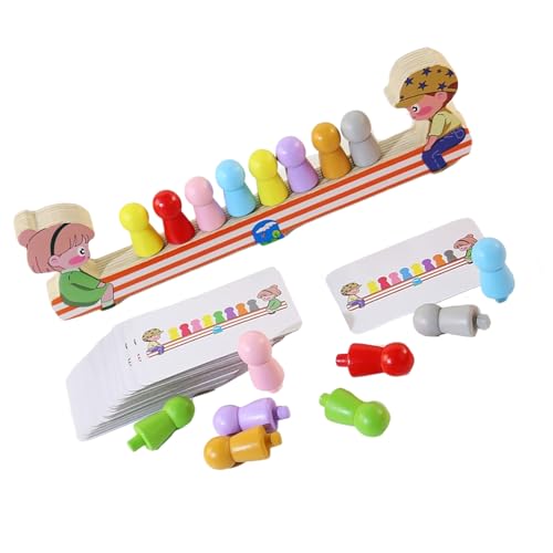 Lernen Von Puzzle Für Kinder Farbpatching Early Educational Wood Puzzle Battle Game Toy Für Kleinkind Fine Motor Skills Lernen Von Puzzle Für Kinder Farbpatching Early Educational Wood Puzzle Battle Game Toy Für Kleinkind Fine Motor Skills von Tmboryuu