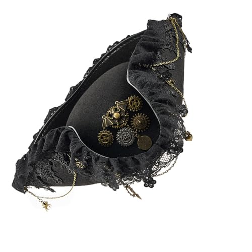 Metal Gear Piratenhut Mit Spitzenausstattung Detail Unisex Adult Tricorn Für Kolonialkostüm Und Theaterdauer Historischer Kostüm Metal Gear Piratenhut Mit Spitzenausstattung Detail Unisex Adult Tricorn Für Kolonialkostüm Und Theaterdauer Historischer Kostüm von Tmboryuu