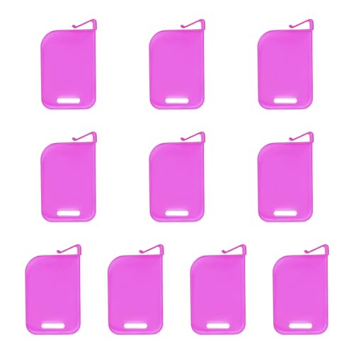 Tmboryuu 10pcs Kunststoffhandelskartenbox Schalldämpfer Clip Spacer Klassifizierung Barrier Platte Clip Speicher Partikett Tafel Separatoreinsätze von Tmboryuu