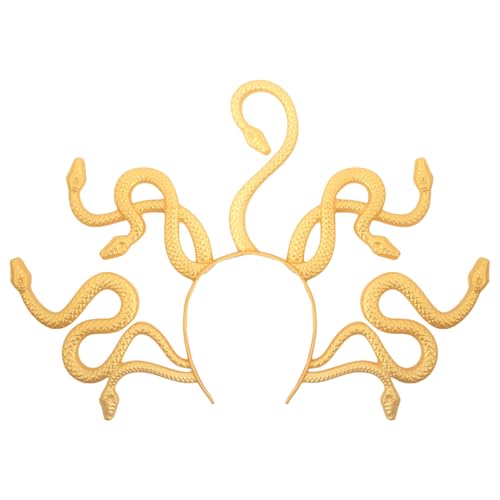 Tmboryuu 3D Snake Hairband Cosplay Party Kostüm Requisiten Schlange Gorgon Stirnbandurlaub Maskierte Bälle Kopfstückkleidung Accessoires Tmboryuu 3D Snake Hairband Cosplay Party Kostüm Requisiten Schlange Gorgon Stirnbandurlaub Maskierte Bälle Kopfstückkleidung Accessoires von Tmboryuu