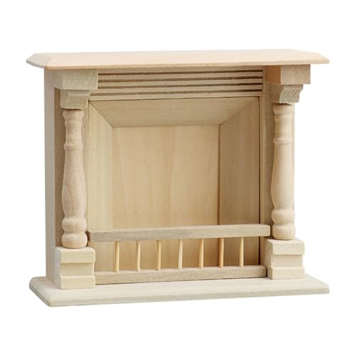 Tmboryuu Dollhouses 1/12 Skala Mantelpiece Miniaturmöbel Für Realistische Wohnzimmerszenendekoration Und Bastelmodellsammler Tmboryuu Dollhouses 1/12 Skala Mantelpiece Miniaturmöbel Für Realistische Wohnzimmerszenendekoration Und Bastelmodellsammler von Tmboryuu