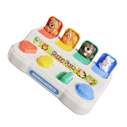 Tmboryuu Einbeziehung Eines Frühen Lernspielzeugs Für Babys Mit Poppenden Tierdesigns Zur Verbesserung Der Feinmotorik Entwicklung Von Kleinkind von Tmboryuu