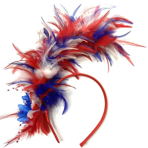 Tmboryuu Federstadband Für 1920er Jahre Themenpartys Kostüm Event Bühne Shows Soft Fabric Band Frauen Mädchen Kostüm Elegante Federstirnbänder Einzigartig von Tmboryuu