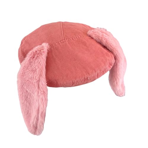 Tmboryuu Frauen Schöne Kaninchen Ohrhüte Mädchen Party Cosplay Hüte Winter Warmhüte Winter Head Accessoire Tmboryuu Frauen Schöne Kaninchen Ohrhüte Mädchen Party Cosplay Hüte Winter Warmhüte Winter Head Accessoire von Tmboryuu