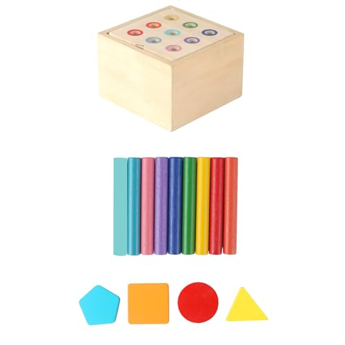 Tmboryuu Kreatives Sorting Coin Box Toy Für Kleinkind Sensorische Bildungsspielzeug Farbform Kognitiver Spielzeug Für Handaugenkoordination von Tmboryuu