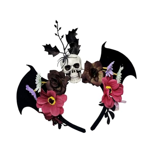 Tmboryuu Leichtes Halloween Stirnband Mit Realistischen Fledermäusen Schädel Weich Für Erwachsene Kinder Kostümzubehör Bequeme Fledermaus Schädel Stirnbänder Tmboryuu Leichtes Halloween Stirnband Mit Realistischen Fledermäusen Schädel Weich Für Erwachsene Kinder Kostümzubehör Bequeme Fledermaus Schädel Stirnbänder von Tmboryuu
