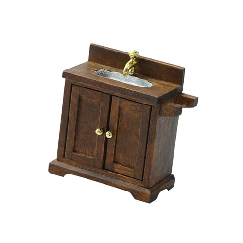 Tmboryuu Miniatur Waschbecken Und Schrank 1/16 Skala Ideal Für Puppenhäuser Dekoration Enthusiasten Tmboryuu Miniatur Waschbecken Und Schrank 1/16 Skala Ideal Für Puppenhäuser Dekoration Enthusiasten von Tmboryuu