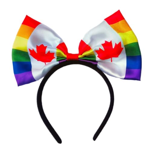 Tmboryuu Patriotische Haarhoop Für Kanada Nationalfeiertag Party Stirnband Bogenknoten Haarband Kostüm Haare Dekore Party Kopfbedeckung Tmboryuu Patriotische Haarhoop Für Kanada Nationalfeiertag Party Stirnband Bogenknoten Haarband Kostüm Haare Dekore Party Kopfbedeckung von Tmboryuu