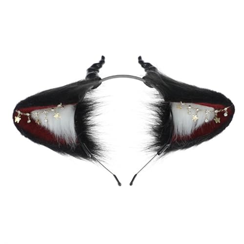 Tmboryuu Plüschohr Hairhoop Für Frauen Mädchen Verstellbarer Anime Devil Ohrstirnband Cosplay Dressing Kostüm Dekorative Accessoires Tmboryuu Plüschohr Hairhoop Für Frauen Mädchen Verstellbarer Anime Devil Ohrstirnband Cosplay Dressing Kostüm Dekorative Accessoires von Tmboryuu