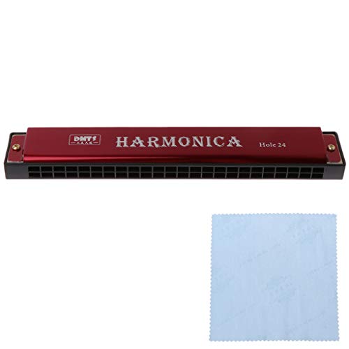Tmboryuu Professionelle 24-Loch Mundharmonika Mundorgel Aus Metall Für Anfänger Tmboryuu Professionelle 24-Loch Mundharmonika Mundorgel Aus Metall Für Anfänger von Tmboryuu