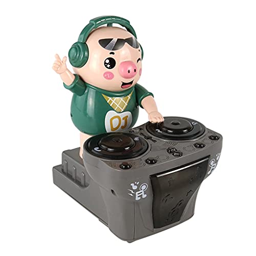 Tmboryuu Swing DJ Figlet Kinder Spielzeug Tanz Spielen Musiktanz Für Frühe Bildung Zu Hause Mit Eltern Schwein Spielzeug Für Firgurines von Tmboryuu