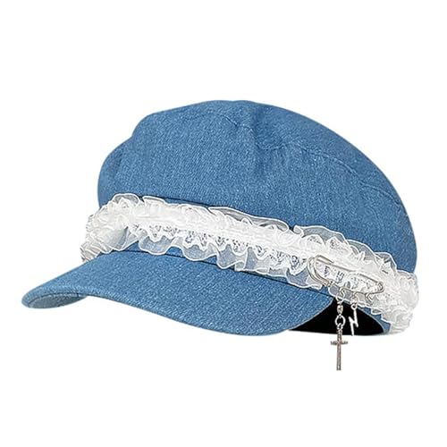 Tmboryuu Trendy Spitzen Unisex Kopfspeise Accessoire Für Frauen Männer Cabbie Für Halloween Cosplay Modische Artikel von Tmboryuu