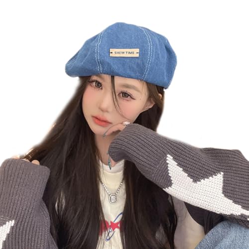 Tmboryuu Trendy Star Berets Unisex Kopfspeise Accessoire Für Frauen Männer Cabbie Für Halloween Cosplay Party Outfit Tmboryuu Trendy Star Berets Unisex Kopfspeise Accessoire Für Frauen Männer Cabbie Für Halloween Cosplay Party Outfit von Tmboryuu