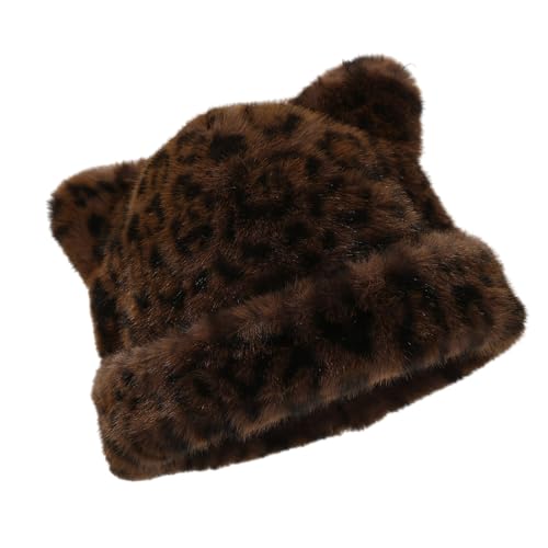 Tmboryuu Übergroßer Kätzchenhut Mit Ohr Leoparden Druck Skihut Pelzige Cartoon Foto Requisiten Freien Kopfverpackung Für Halloween Tmboryuu Übergroßer Kätzchenhut Mit Ohr Leoparden Druck Skihut Pelzige Cartoon Foto Requisiten Freien Kopfverpackung Für Halloween von Tmboryuu