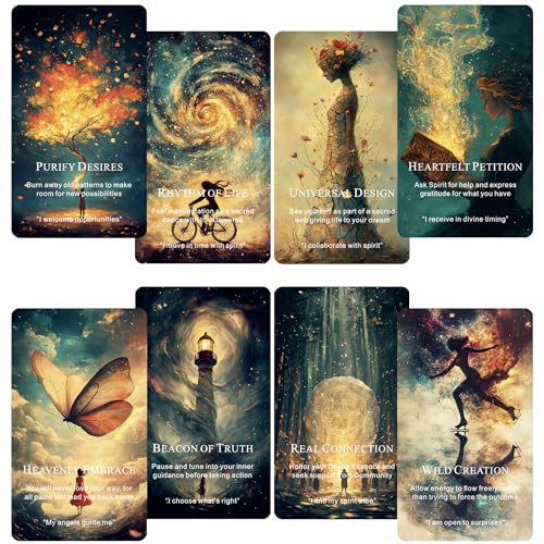 Tmenreiy Mystic Manifesting Oracle Deck, Orakelkarten für Co-Creating Your Future With Spirit von Tmenreiy