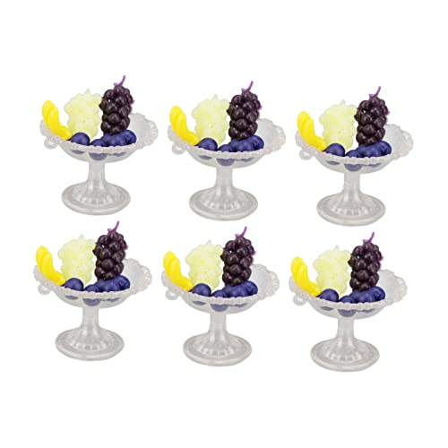Miniatur Obst Set, Landschaft Ornament Silikon Material Dekorative Obst Modell für 1/12 1/6 Puppenhäuser für Küche Miniatur Obst Set, Landschaft Ornament Silikon Material Dekorative Obst Modell für 1/12 1/6 Puppenhäuser für Küche von Tnfeeon