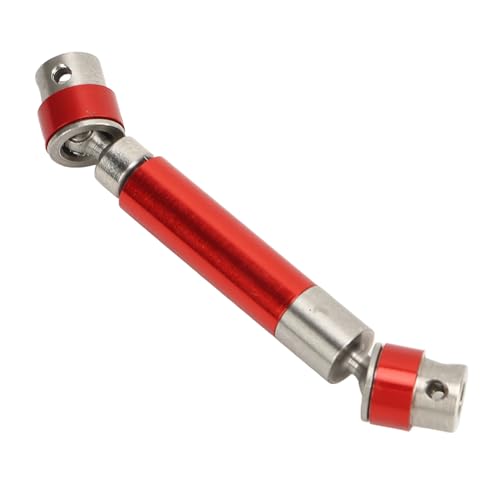 Mittelwertige Getriebewelle, Leichte RC Bildreiswelle Kleine Virtuelle Position Einfache Installation 50‑63mm Einstellbare AXI90081 AXI0001 AXI0002 AXI00005 (Rot) von Tnfeeon