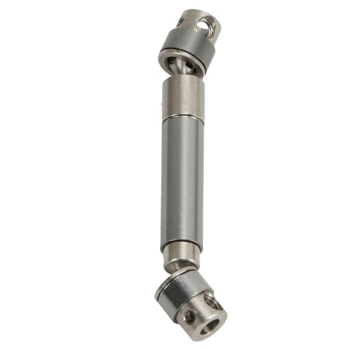 Mittelwertige Getriebewelle, Leichte RC Bildreiswelle Kleine Virtuelle Position Einfache Installation 50‑63mm Einstellbare AXI90081 AXI0001 AXI0002 AXI00005 (Silber Weiß) von Tnfeeon
