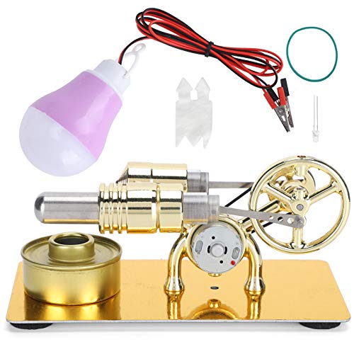 Motormodellgenerator mit Externer Verbrennung der Glühbirne für Den Physikunterricht Wissenschaft Spielzeugdekoration Motormodellgenerator mit Externer Verbrennung der Glühbirne für Den Physikunterricht Wissenschaft Spielzeugdekoration von Tnfeeon