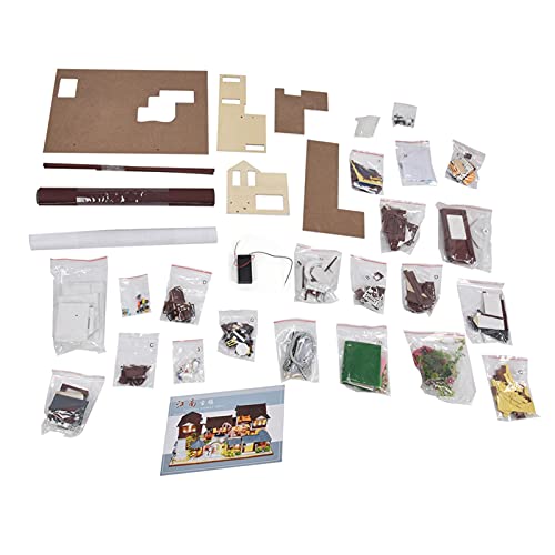 Puppenhaus-Kit, SchöNes Miniatur-Puppenhaus FüR PuppenhausmöBel, Spielzeug, Geburtstagsgeschenk von Tnfeeon