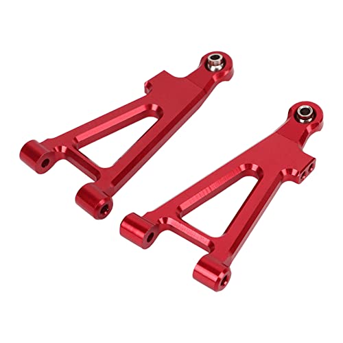 RC Vorderer unterer Aufhängungsarm, RC Vorderer unterer Arm Hergestellt Aus strapazierfähiger Aluminiumlegierung für 16210 (Rot) von Tnfeeon