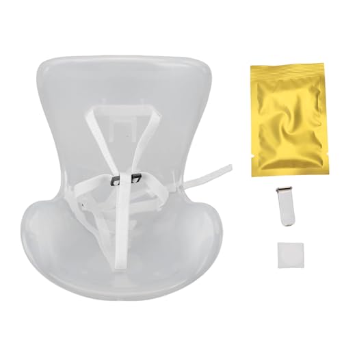 Tnfeeon Babypuppenauto -Sitzstuhl, Plastikspielzeug Ornamente Zubehör mit Luftentlüftungssicherheitsgürtel für Ausstellungsträger (Transparent) von Tnfeeon