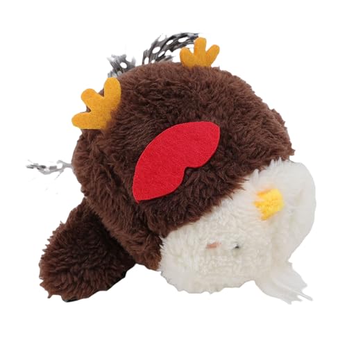 Tnfeeon Chirping Bird Cat Toy Flapping Wings, Realistisches Simulationsdesign, Elektrisches Selbstspiel -Merkmal, Klangaktivierungsmechanismus, Weiches Plüschmaterial, Neues und von Tnfeeon