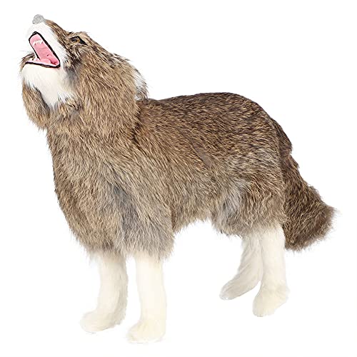 Tnfeeon Gartendekoration Wolf Ornament Brown Simulierte Tierskulptur 9,44 Zoll Rasendekoration Im Freien Tnfeeon Gartendekoration Wolf Ornament Brown Simulierte Tierskulptur 9,44 Zoll Rasendekoration Im Freien von Tnfeeon