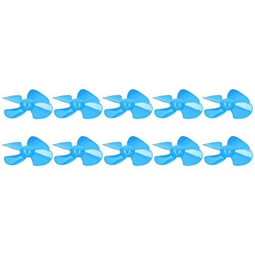 Tnfeeon Geeignetes 40 Mm Bis 4 Mm für das Fernwagenmodell mit Fernbedienung - 10 Propeller -Propellerstücke (Blue) von Tnfeeon